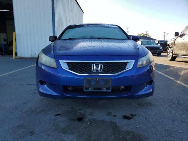 1HGCS12849A013357 - 2009 HONDA ACCORD EXL BLUE photo 5