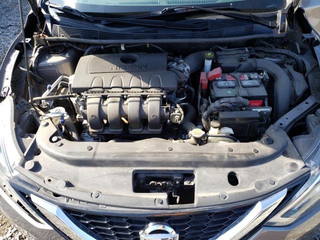 3N1AB7AP8GY232903 - 2016 NISSAN SENTRA S SILVER photo 11