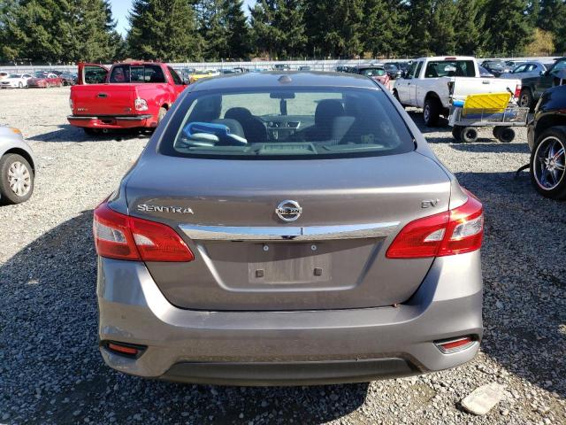 3N1AB7AP8GY232903 - 2016 NISSAN SENTRA S SILVER photo 6