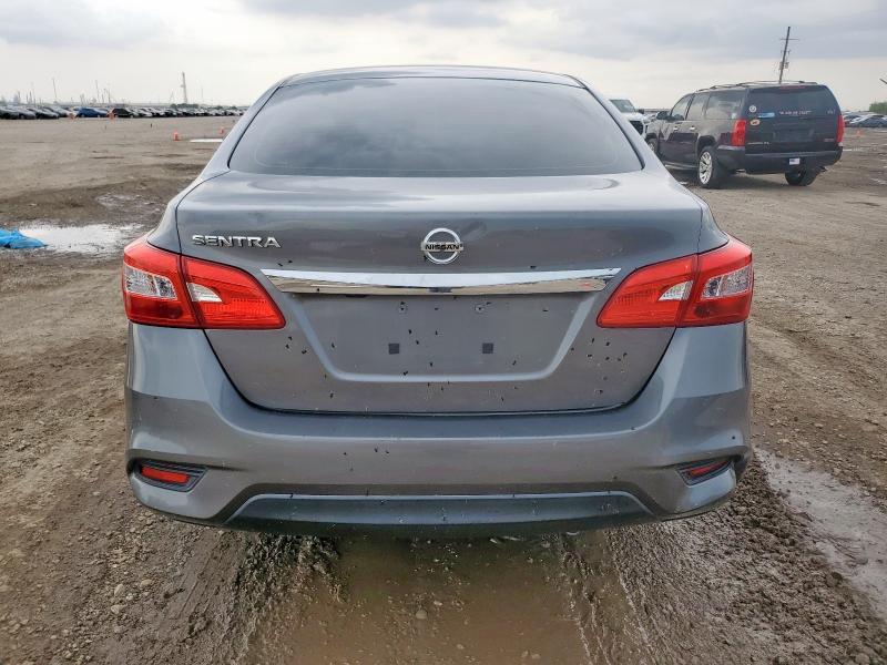 3N1AB7APXKY352212 - 2019 NISSAN SENTRA S GRAY photo 6
