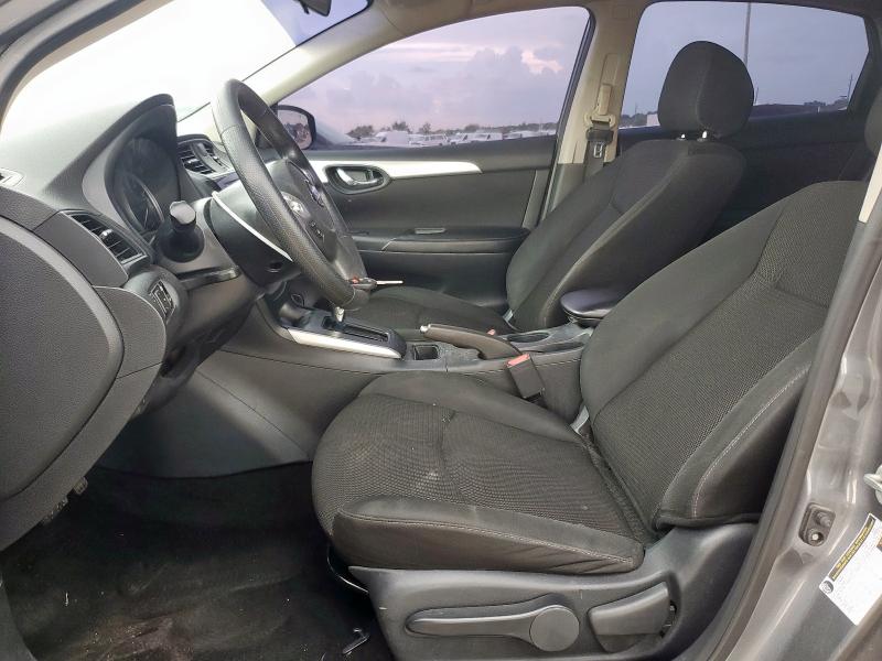 3N1AB7APXKY352212 - 2019 NISSAN SENTRA S GRAY photo 7