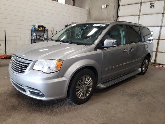 2C4RC1CG7GR221382 - 2016 CHRYSLER TOWN & COU TOURING L SILVER photo 1