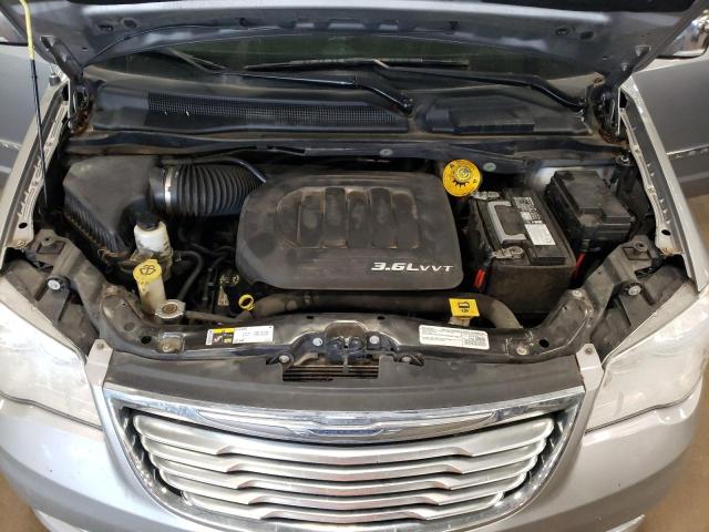 2C4RC1CG7GR221382 - 2016 CHRYSLER TOWN & COU TOURING L SILVER photo 12
