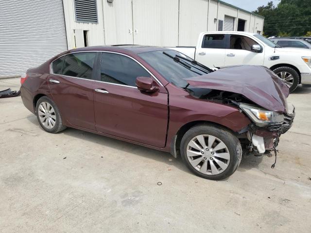 1HGCR2F79DA163928 - 2013 HONDA ACCORD EX 红色 照片 4