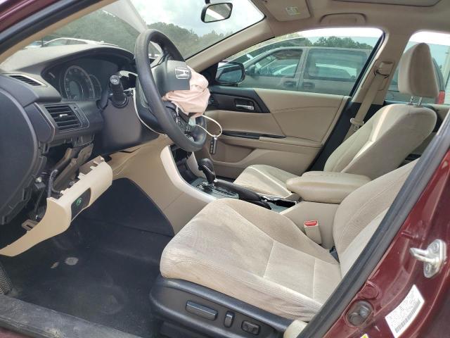 1HGCR2F79DA163928 - 2013 HONDA ACCORD EX 红色 照片 7