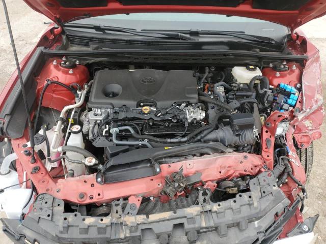 4T1DAACK7SU028662 - 2025 TOYOTA CAMRY XSE RED photo 11