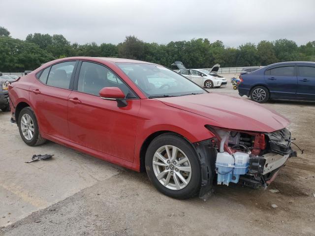 4T1DAACK7SU028662 - 2025 TOYOTA CAMRY XSE RED photo 4