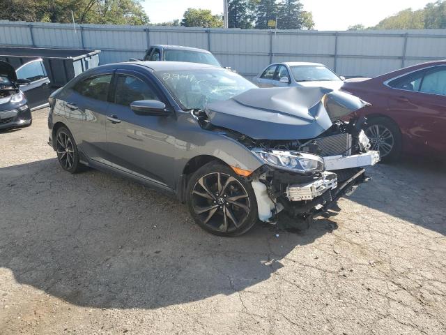 SHHFK7G47JU202941 - 2018 HONDA CIVIC SPORT ვერცხლისფერი ფოტო 4