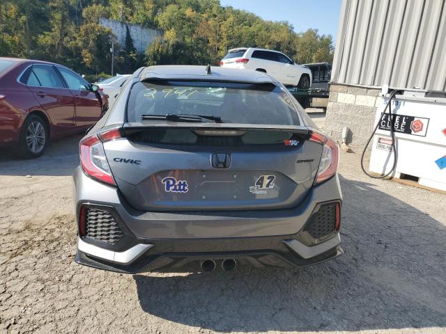 SHHFK7G47JU202941 - 2018 HONDA CIVIC SPORT ვერცხლისფერი ფოტო 6