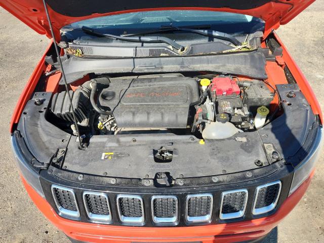 3C4NJDAB0MT552049 - 2021 JEEP COMPASS SPORT ნარინჯისფერი ფოტო 12