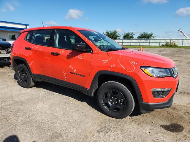 3C4NJDAB0MT552049 - 2021 JEEP COMPASS SPORT ნარინჯისფერი ფოტო 4