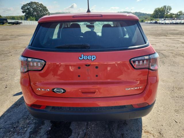 3C4NJDAB0MT552049 - 2021 JEEP COMPASS SPORT ნარინჯისფერი ფოტო 6