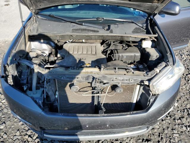 5TDBK3EH8CS132637 - 2012 TOYOTA HIGHLANDER BASE Сұр фото 12