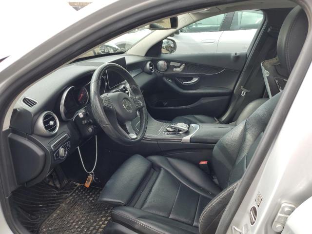 55SWF4KB5HU221104 - 2017 MERCEDES-BENZ C 300 4MATIC SILVER photo 7