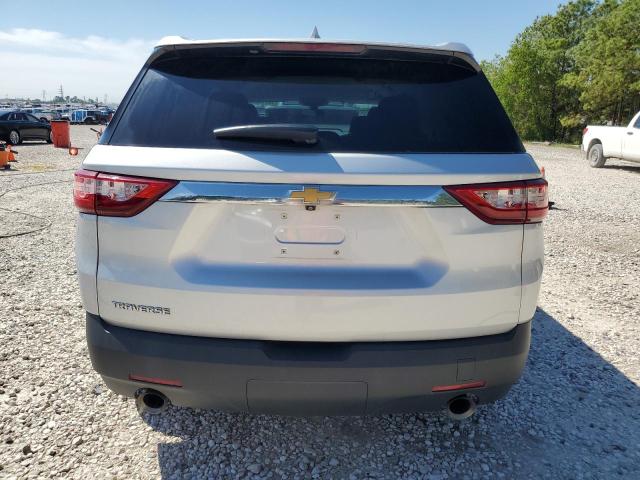 1GNERFKWXLJ299227 - 2020 CHEVROLET TRAVERSE LS SILVER photo 6