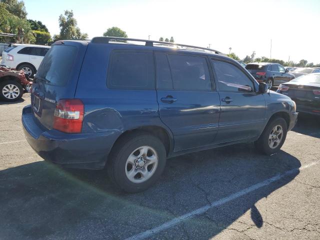 JTEGD21A360153031 - 2006 TOYOTA HIGHLANDER BLUE photo 3