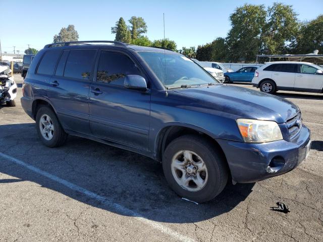 JTEGD21A360153031 - 2006 TOYOTA HIGHLANDER BLUE photo 4