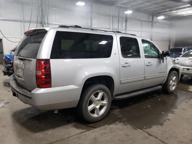 1GNSKJE77ER172857 - 2014 CHEVROLET SUBURBAN K1500 LT SILVER photo 3