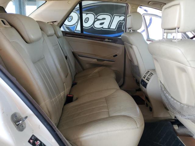 4JGBB75E96A131443 - 2006 MERCEDES-BENZ ML 500 WHITE photo 10