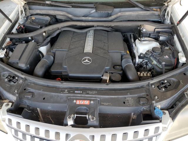 4JGBB75E96A131443 - 2006 MERCEDES-BENZ ML 500 WHITE photo 11