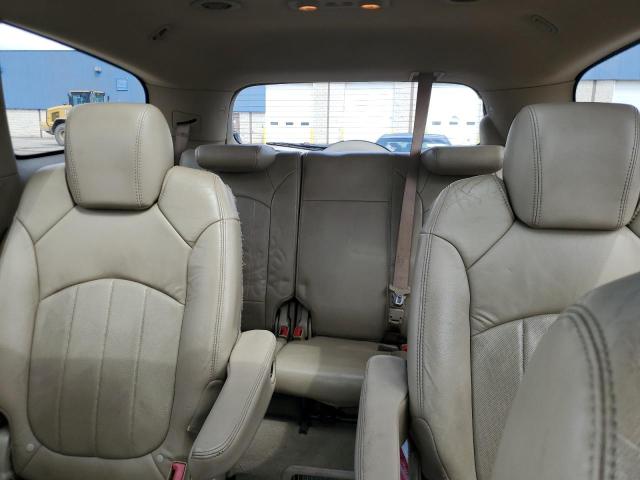 5GALRBED1AJ198224 - 2010 BUICK ENCLAVE CXL წითელი ფოტო 10