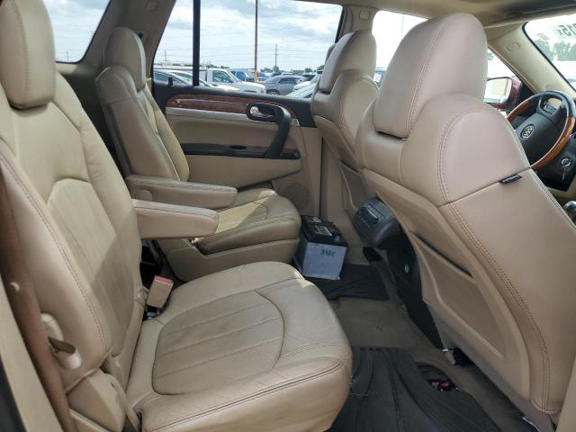 5GALRBED1AJ198224 - 2010 BUICK ENCLAVE CXL წითელი ფოტო 11