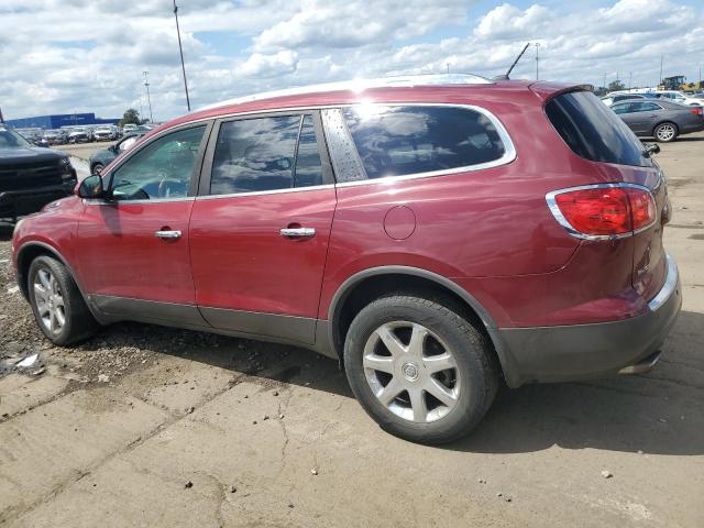 5GALRBED1AJ198224 - 2010 BUICK ENCLAVE CXL წითელი ფოტო 2