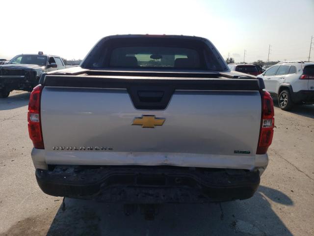 3GNNCFE05AG262707 - 2010 CHEVROLET AVALANCHE LT SILVER photo 6