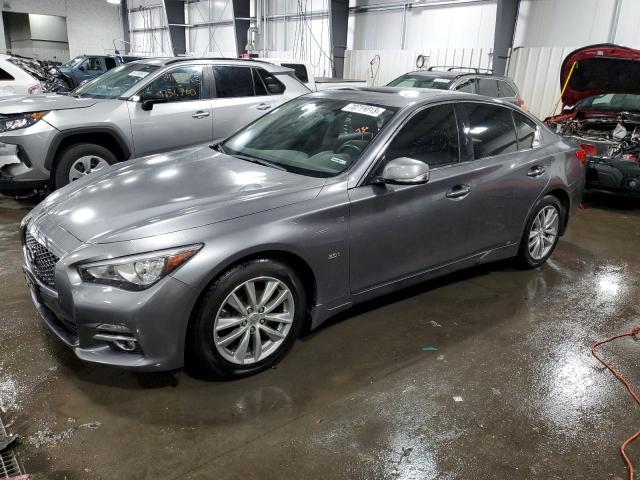 JN1EV7AR3HM840374 - 2017 INFINITI Q50 PREMIUM SILVER photo 1