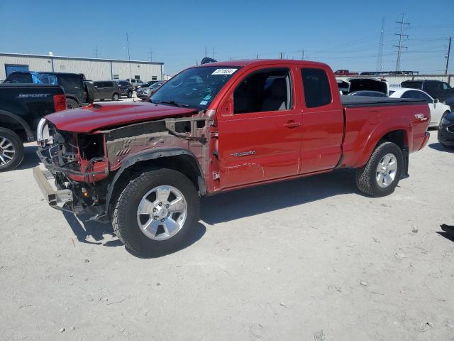 5TETU4GN8AZ693170 - 2010 TOYOTA TACOMA PRERUNNER ACCESS CAB BURGUNDY photo 1