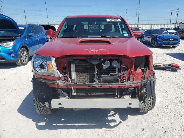 5TETU4GN8AZ693170 - 2010 TOYOTA TACOMA PRERUNNER ACCESS CAB BURGUNDY photo 5