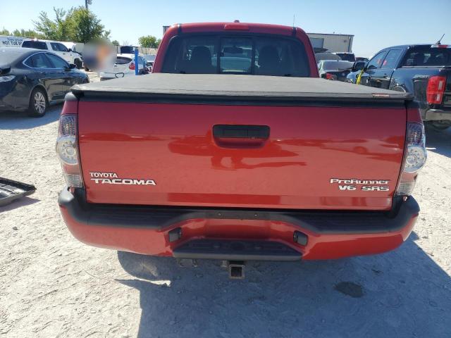 5TETU4GN8AZ693170 - 2010 TOYOTA TACOMA PRERUNNER ACCESS CAB BURGUNDY photo 6