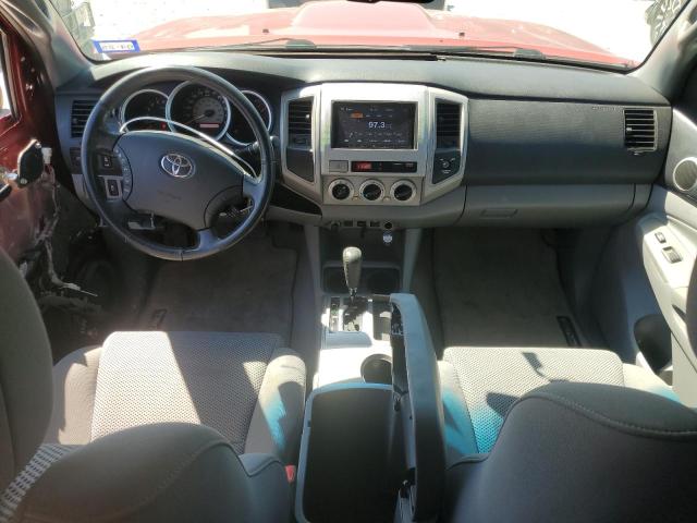 5TETU4GN8AZ693170 - 2010 TOYOTA TACOMA PRERUNNER ACCESS CAB BURGUNDY photo 8