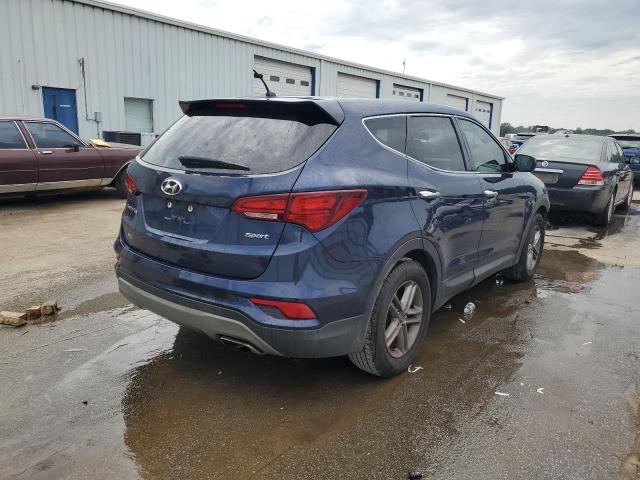 5XYZT3LB6JG573039 - 2018 HYUNDAI SANTA FE S BLUE photo 3