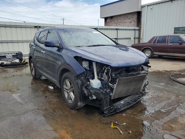 5XYZT3LB6JG573039 - 2018 HYUNDAI SANTA FE S BLUE photo 4