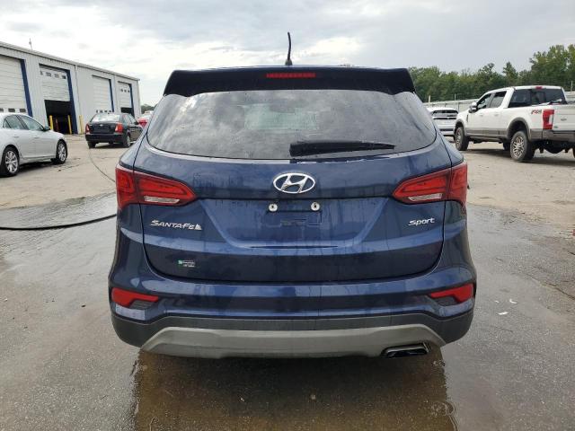 5XYZT3LB6JG573039 - 2018 HYUNDAI SANTA FE S BLUE photo 6