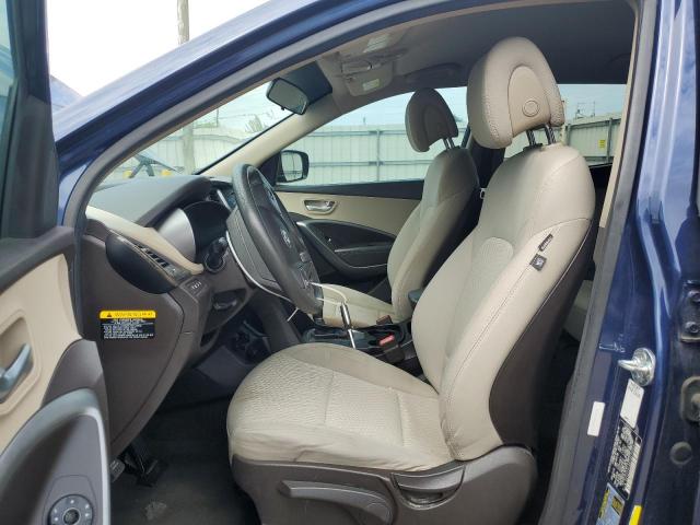 5XYZT3LB6JG573039 - 2018 HYUNDAI SANTA FE S BLUE photo 7