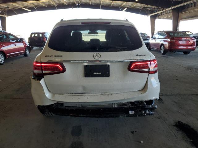 WDC0G4KB4HF254606 - 2017 MERCEDES-BENZ GLC 300 4MATIC WHITE photo 6
