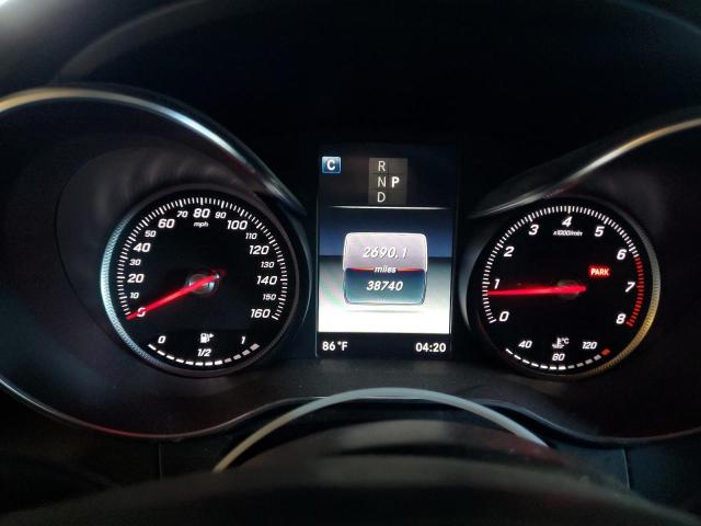 WDC0G4KB4HF254606 - 2017 MERCEDES-BENZ GLC 300 4MATIC WHITE photo 9