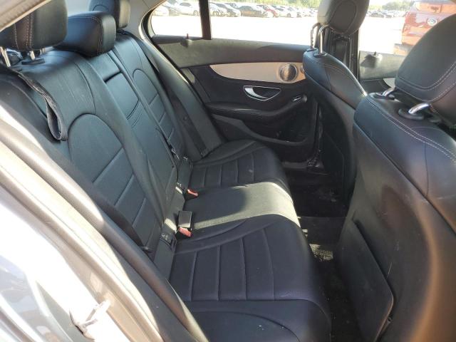 55SWF4KBXGU121501 - 2016 MERCEDES-BENZ C 300 4MATIC GRAY photo 10