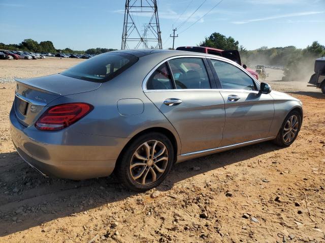 55SWF4KBXGU121501 - 2016 MERCEDES-BENZ C 300 4MATIC GRAY photo 3