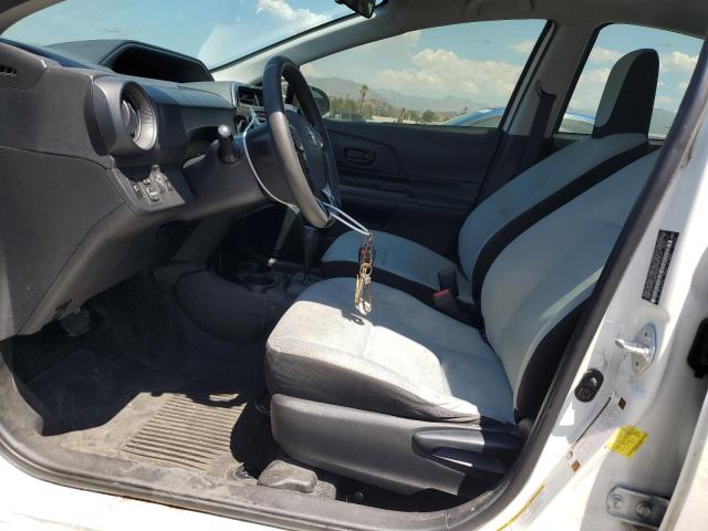 JTDKDTB3XJ1599703 - 2018 TOYOTA PRIUS C Biały zdjęcie 7