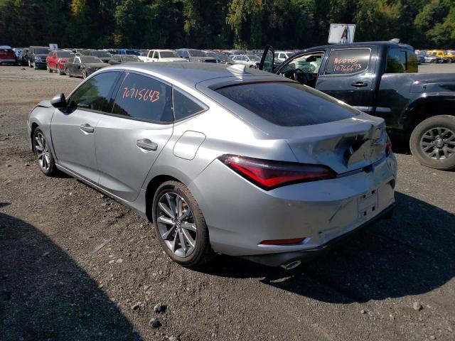 19UDE4H23PA016831 - 2023 ACURA INTEGRA SILVER photo 2