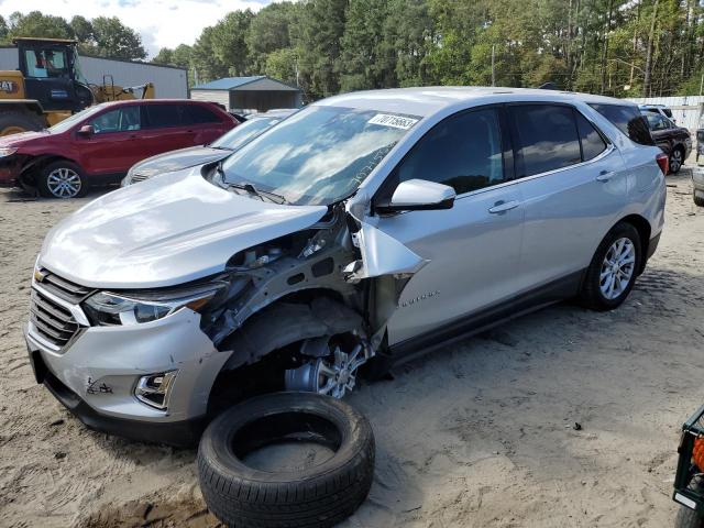 2GNAXSEV0J6249303 - 2018 CHEVROLET EQUINOX LT SILVER photo 1