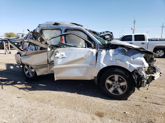 5FNYF48519B034116 - 2009 HONDA PILOT EXL SILVER photo 4