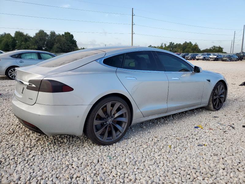 5YJSA1E25HF193295 - 2017 TESLA MODEL S SILVER photo 3