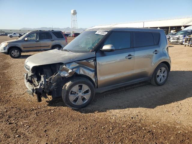 KNDJN2A26E7044472 - 2014 KIA SOUL GRAY photo 1