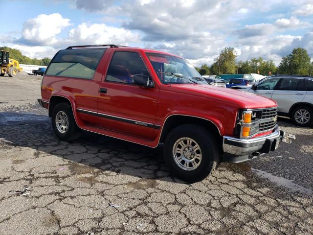 1GNEK18K2NJ358558 - 1992 CHEVROLET BLAZER K1500 RED photo 4