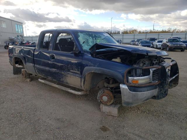 1GTGK29U0YE359339 - 2000 GMC NEW SIERRA K2500 BLUE photo 4