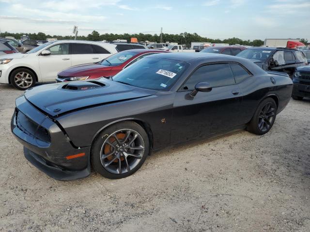 2C3CDZFJ5NH160436 - 2022 DODGE CHALLENGER R/T SCAT PACK GRAY photo 1